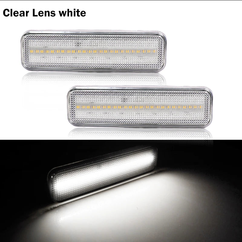 2pcs Front Side Marker Turn Signals For Dodge RAM D100 D150 D250