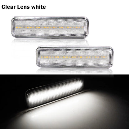 2pcs Front Side Marker Turn Signals For Dodge RAM D100 D150 D250