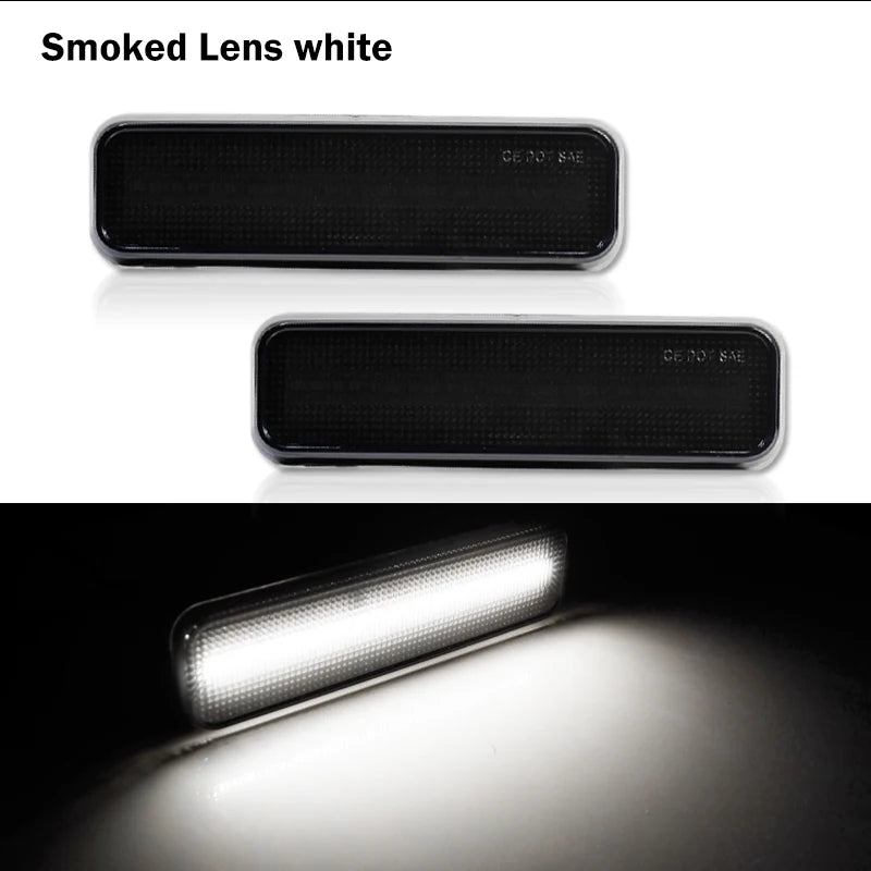 2pcs Front Side Marker Turn Signals For Dodge RAM D100 D150 D250