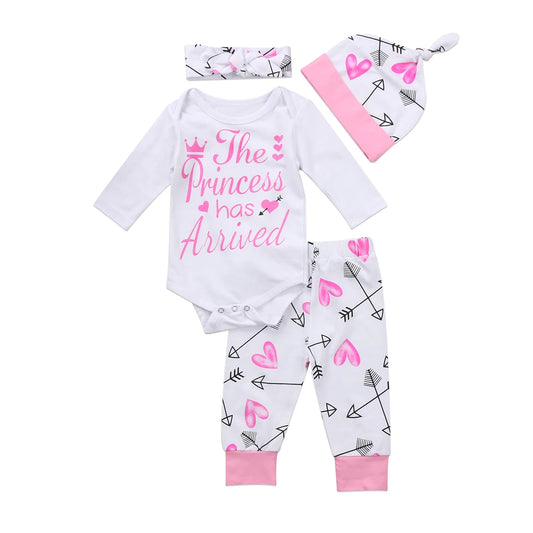 3Pc Princess Is Here Outfit 3M-2T