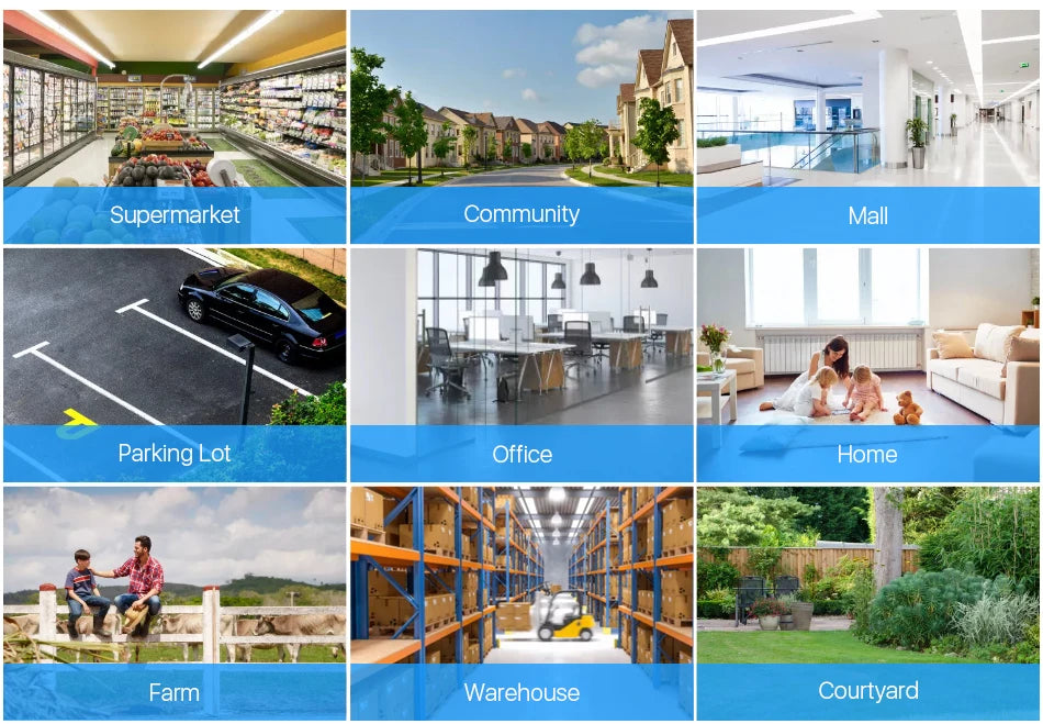 ZOSI 8PC 1080P Home Security Cameras System