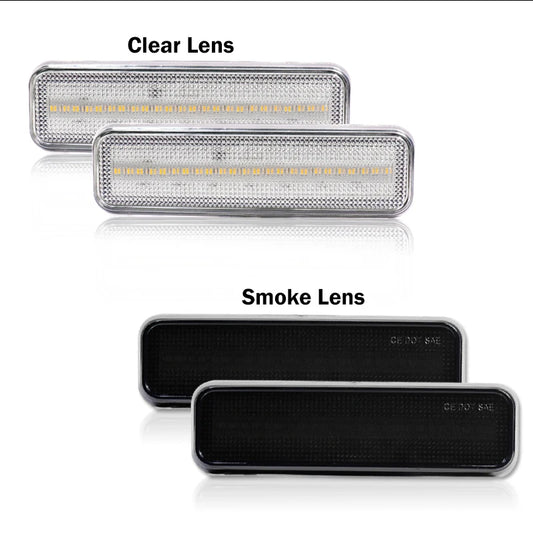 2pcs Front Side Marker Turn Signals For Dodge RAM D100 D150 D250