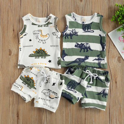 2Pcs Dino Set 0-24M