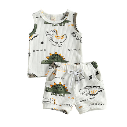 2Pcs Dino Set 0-24M