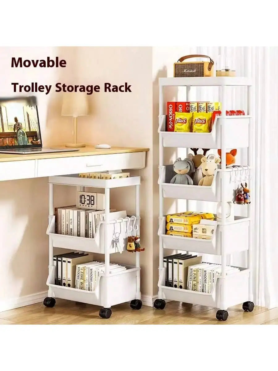 Multi-Tier Rolling Storage Cart