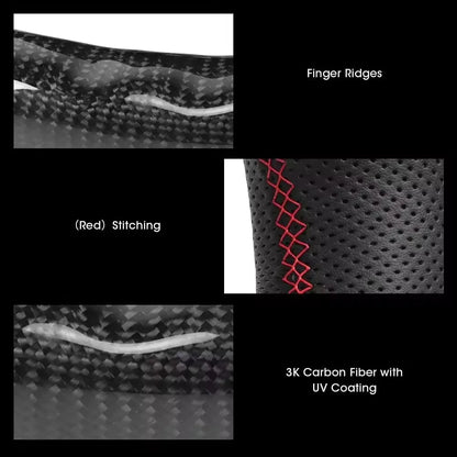 Carbon Fiber Steering Wheel For Dodge Challenger Charger SRT HELLCAT 2015‑2022