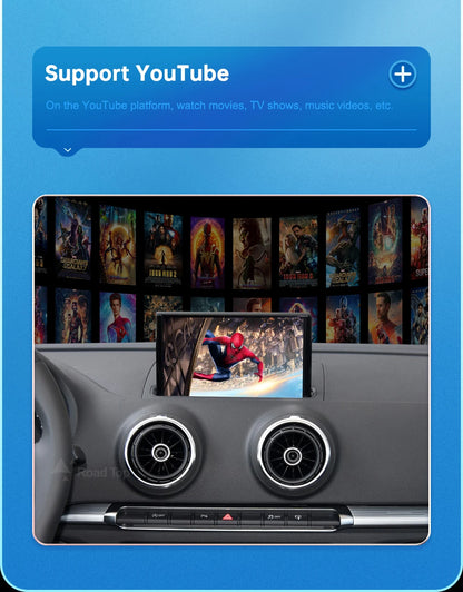 Carplay Wireless Android Auto interface For Audi A3 S3 2013-2018