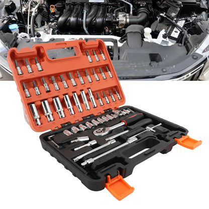 53PCS Automotive Socket Wrench Set