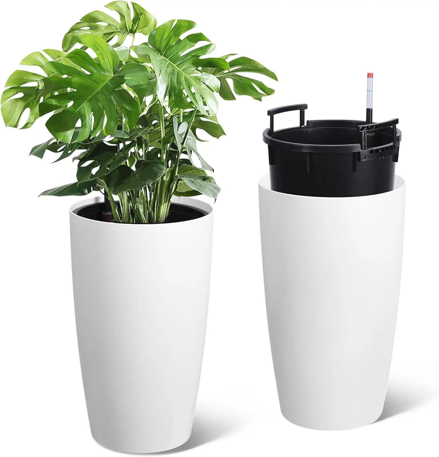 1-Pair Self-Watering Planters