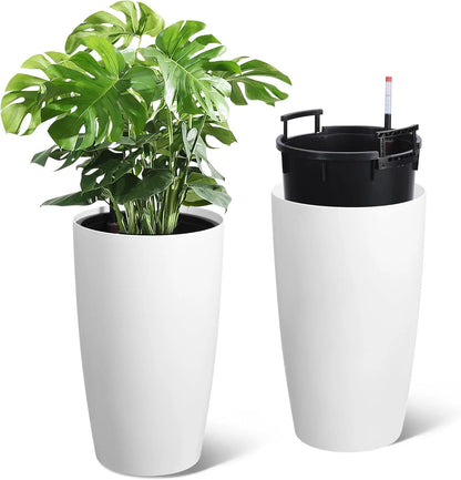 1-Pair Self-Watering Planters