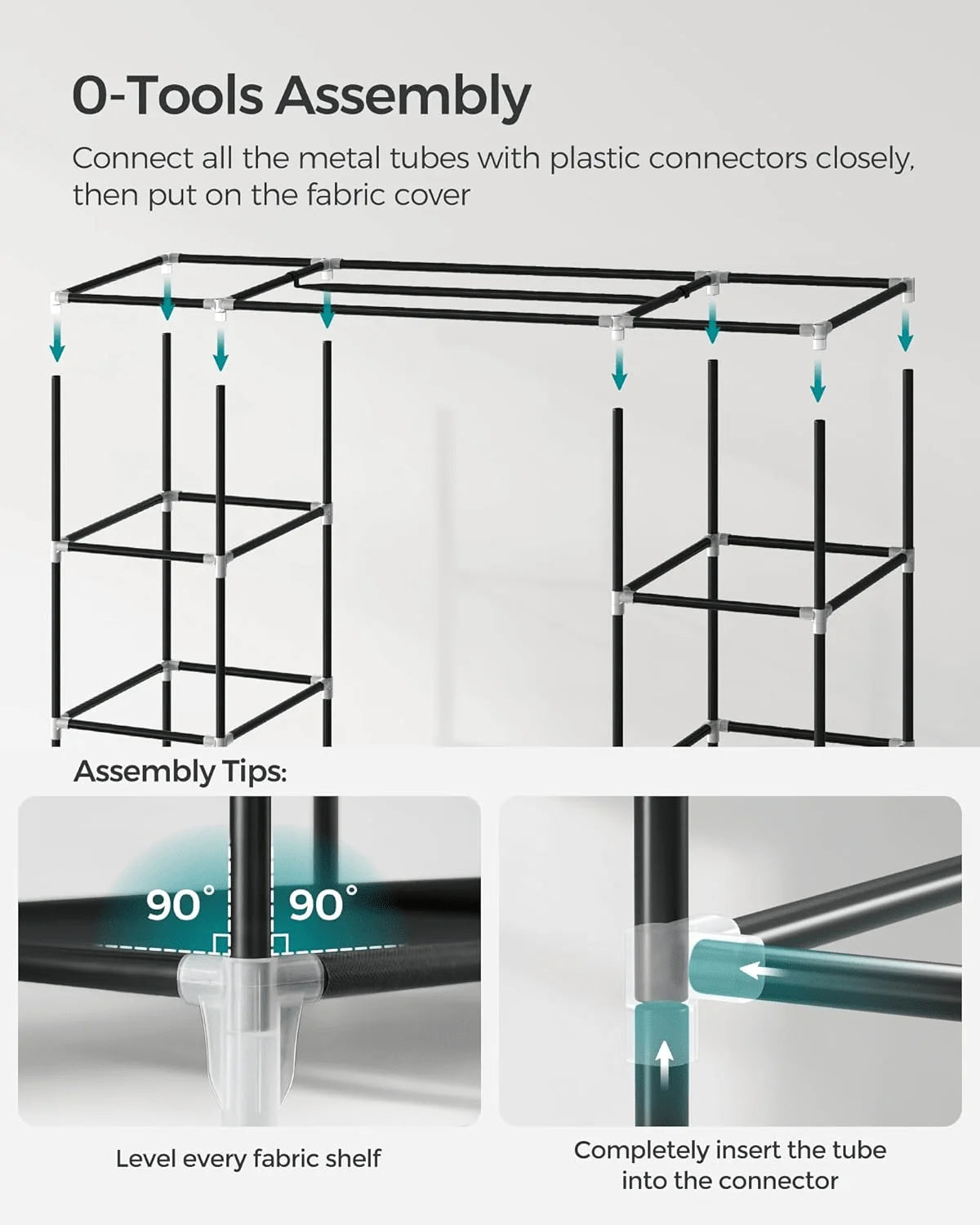 Wardrobe Organizer Portable Wardrobe