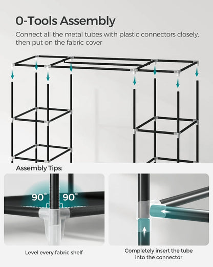 Wardrobe Organizer Portable Wardrobe