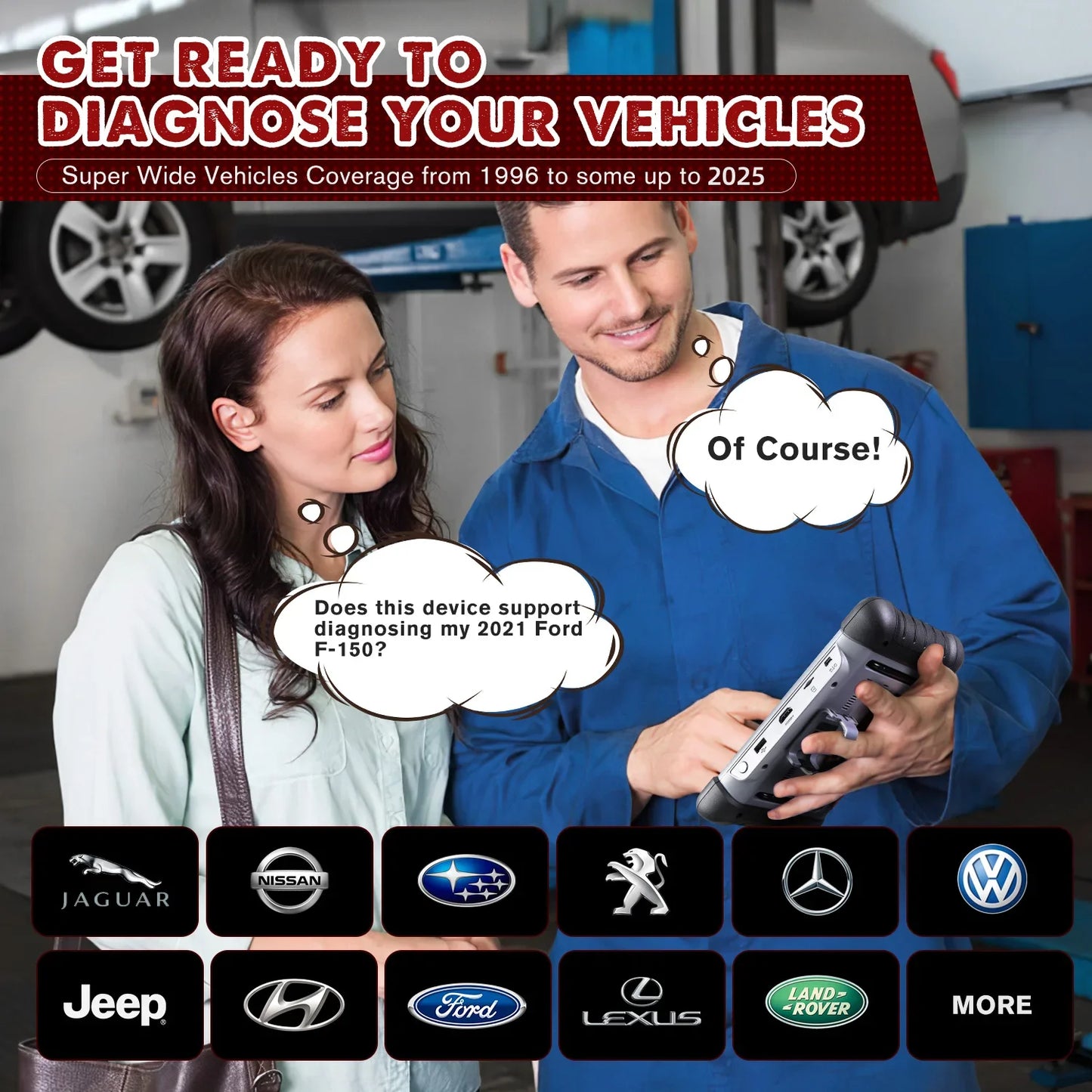 Autel MaxiCOM MK808BT Pro OBD2 Scanner