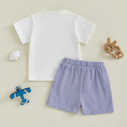 2Pc Emergency Services Embroidery Outfit 6M-4T