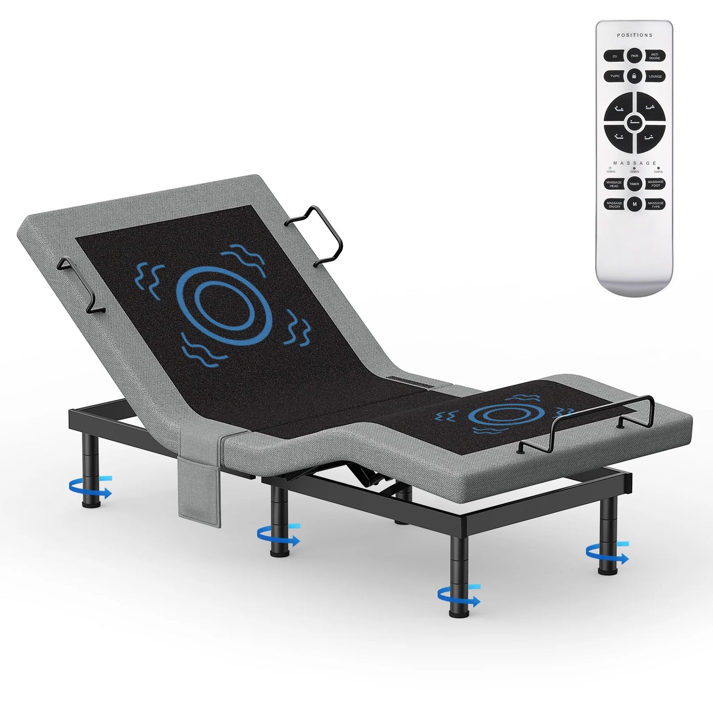 Split King Size Adjustable Bed Base Frame