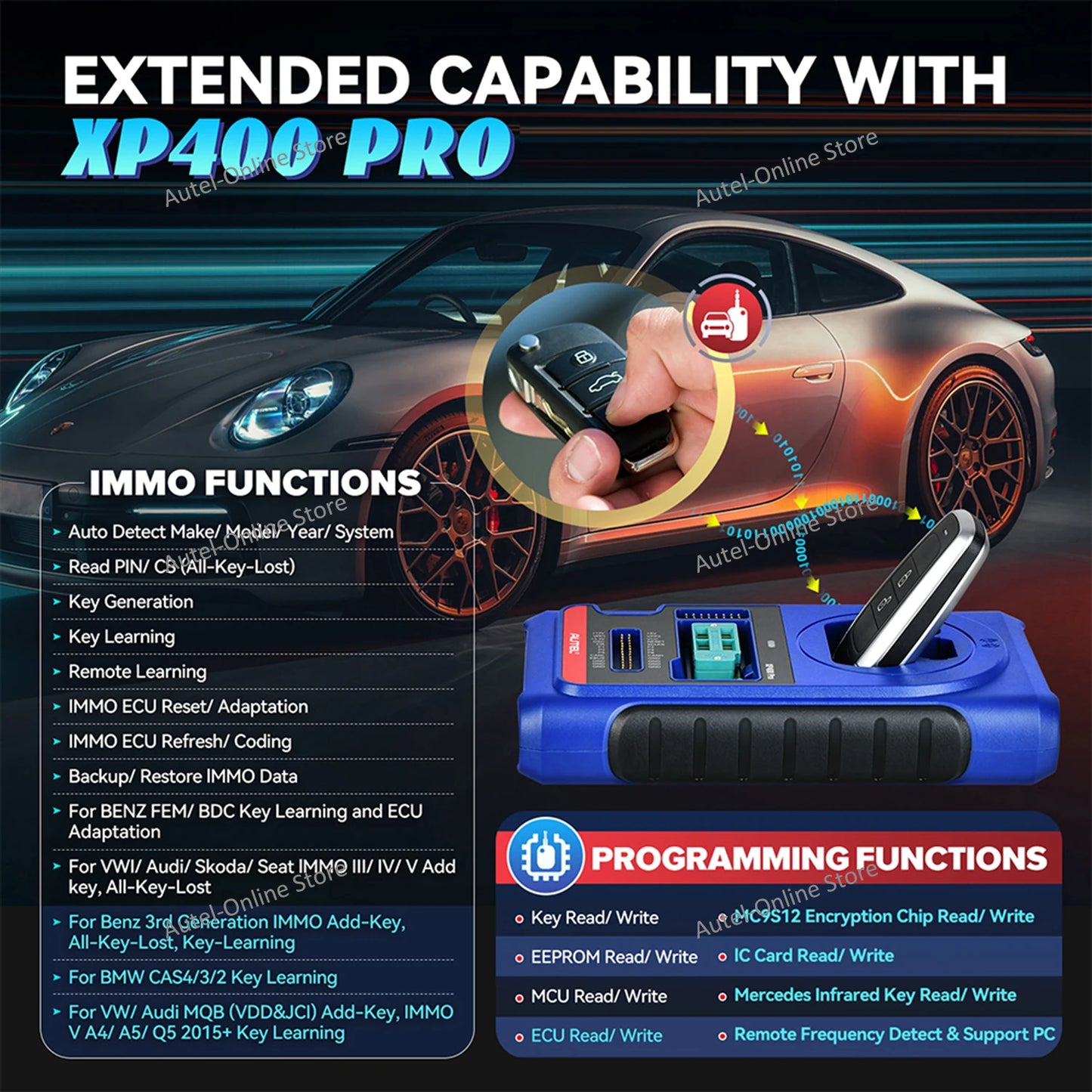 Autel IM508S Key Programmer All-in-one OBD2 Automotive Scanner