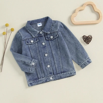 Big Sister Stitched Jean Jacket 18M-5T