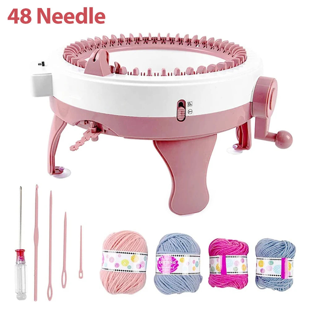 Crochet Machine w/ 48 Needles & Row Counter