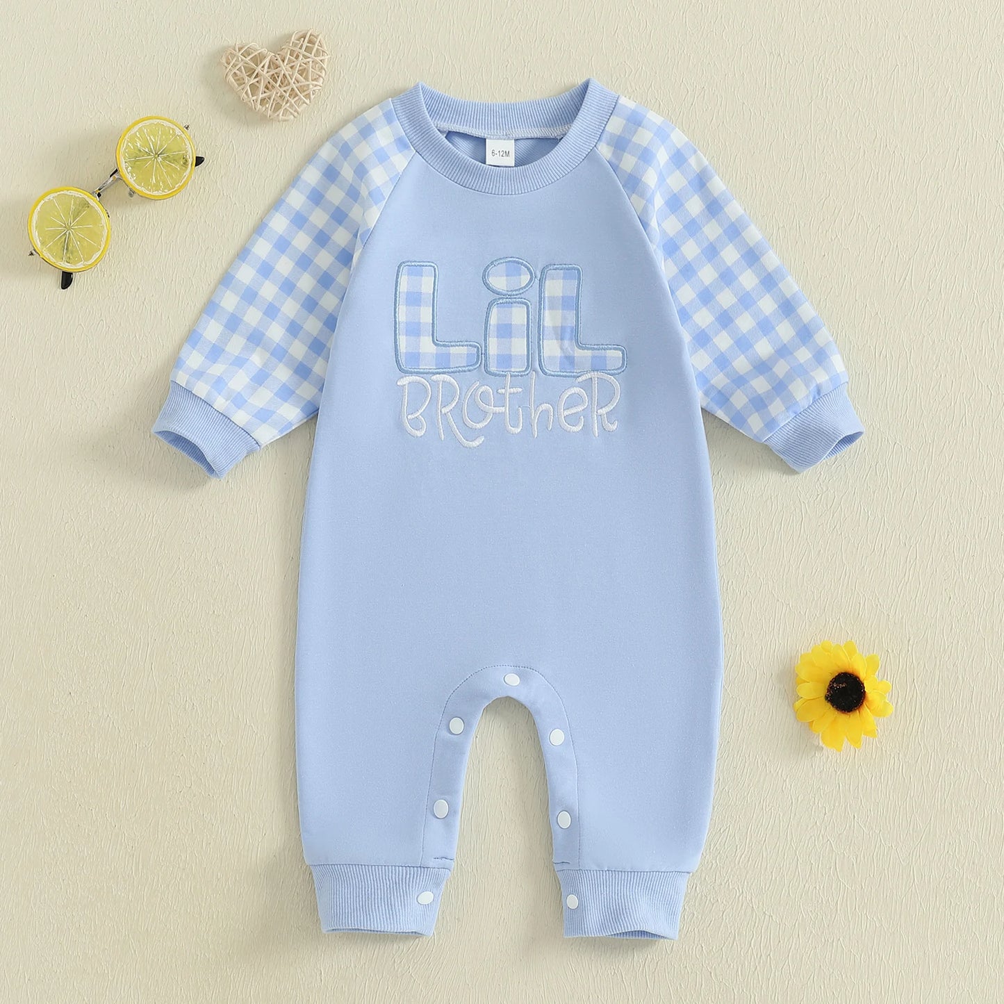 1Pc Lil Brother Onesie 3-24m