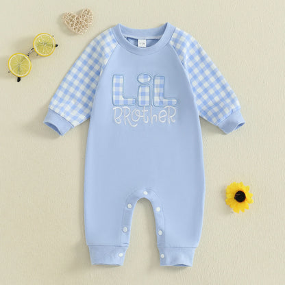 1Pc Lil Brother Onesie 3-24m