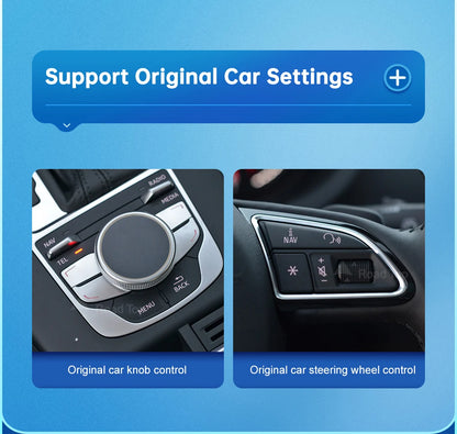 Carplay Wireless Android Auto interface For Audi A3 S3 2013-2018