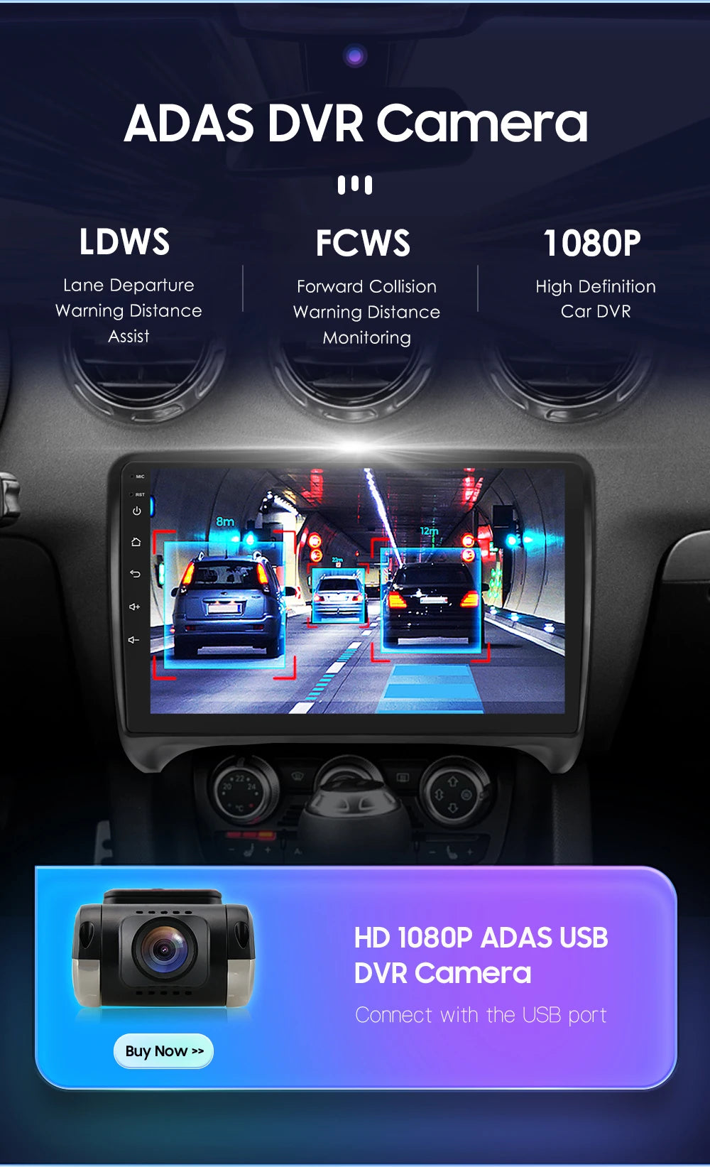 CarPlay Android Auto radio For Audi TT MK2 8J 2006-2014