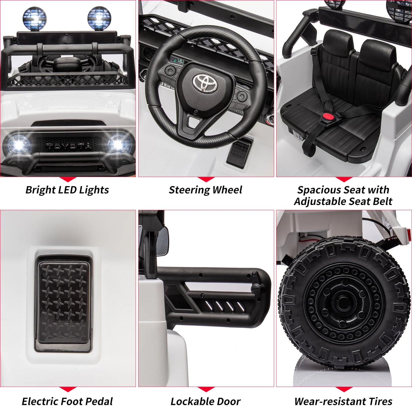 Licensed Toyota 12v Kids Truck