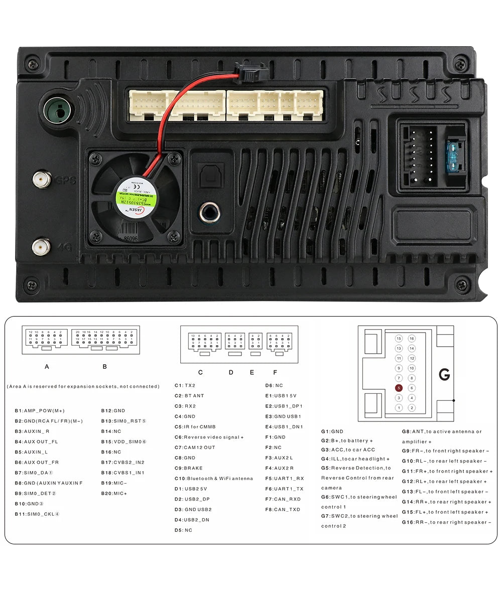 CarPlay Android Auto radio For Audi TT MK2 8J 2006-2014
