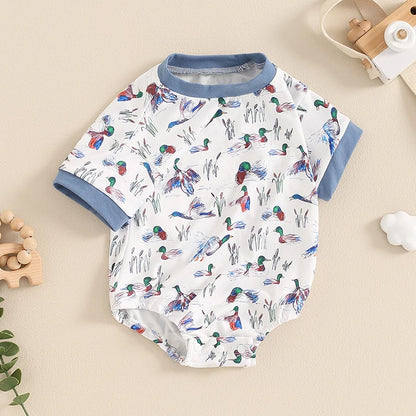 1Pc Artsy Duck Onsie 3-18M