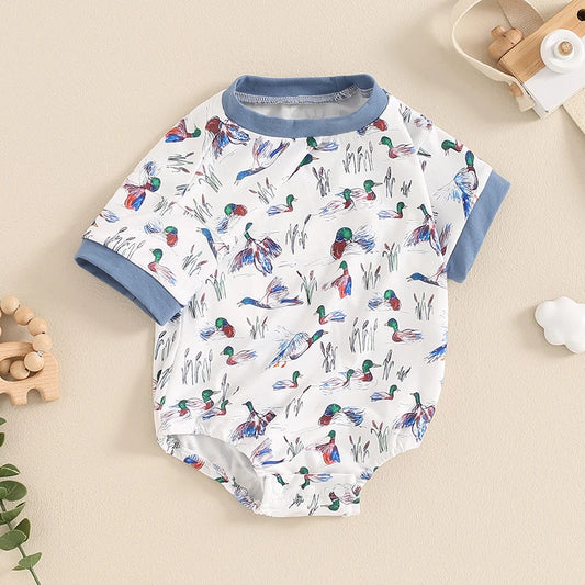 1Pc Artsy Duck Onsie 3-18M