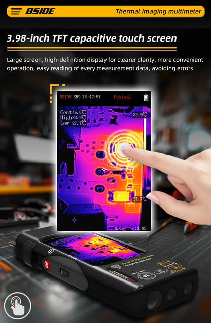 Industrial Thermal Camera 3.98Inch PCB Thermal Imager