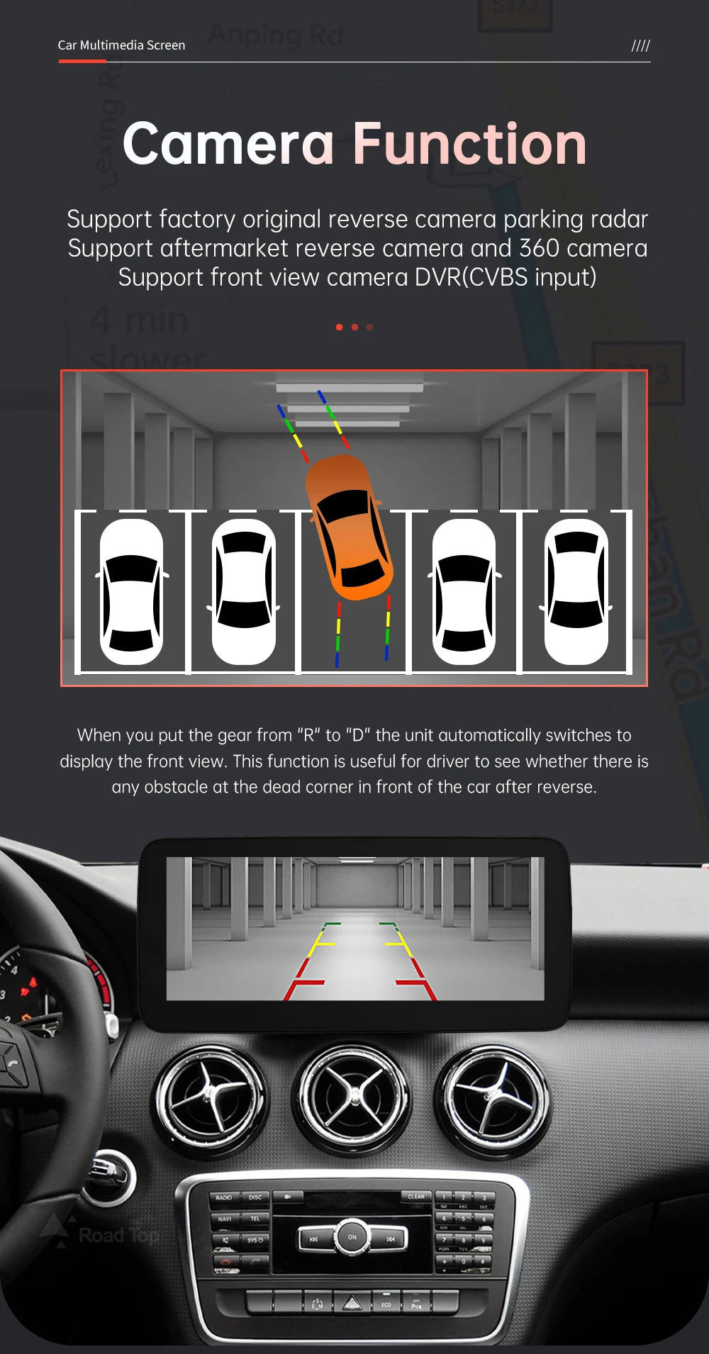 Android CarPlay Mercedes Benz CLA 2013-2015