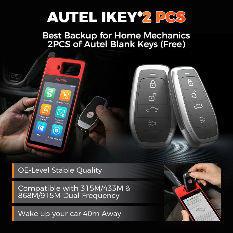 Autel MaxiIM KM100 Key Fob Programmer Immobilizer