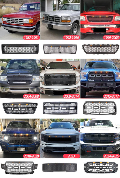 F-150 Front Grill With Led Lights