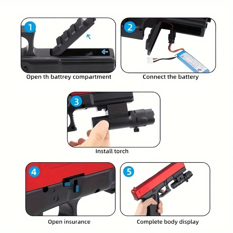 Electric Orbeez  Blaster Toy Gun