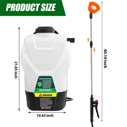 4 Gallon Backpack Sprayer