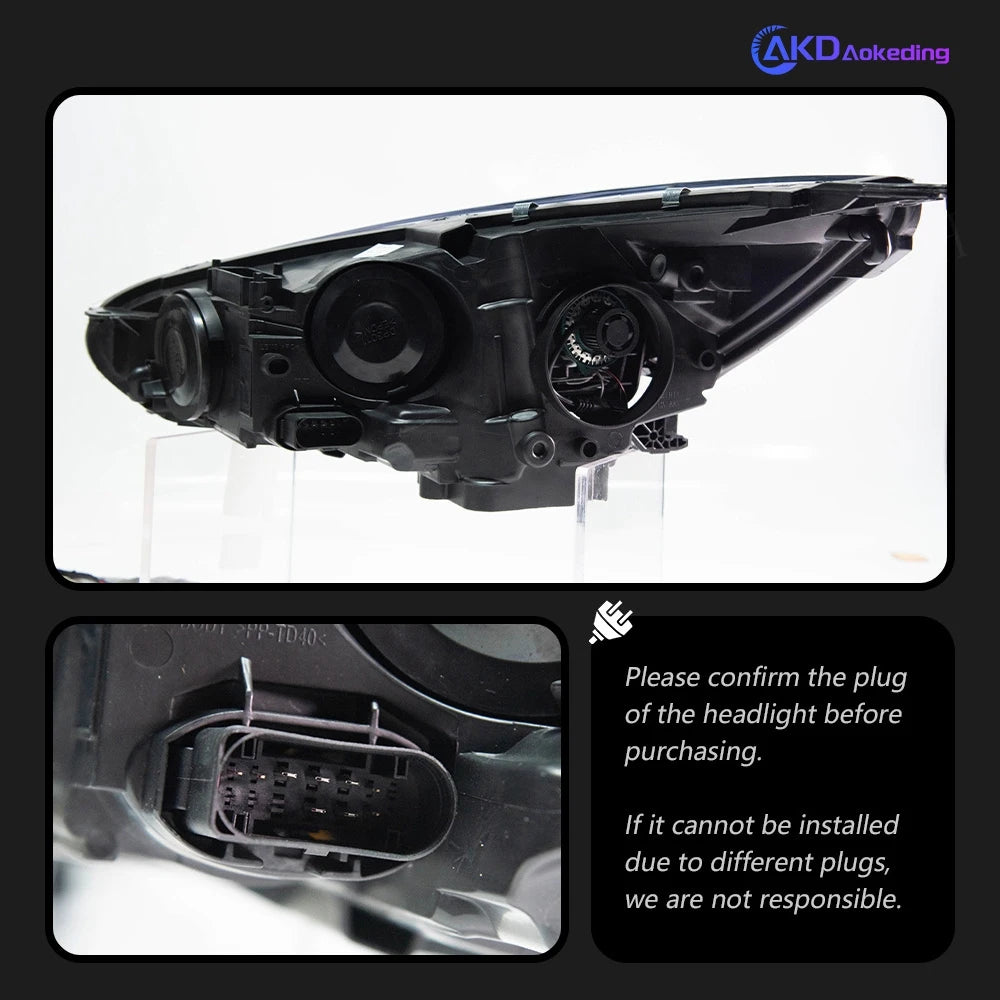 2015-2018 Focus LED Xenon Headlights