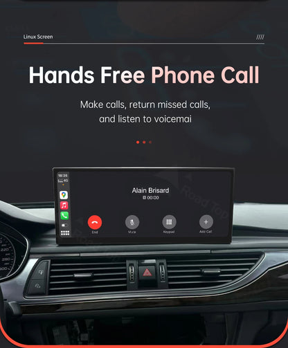 12.3'' Linux Multimedia Display For Audi A6 A7 2011-2018