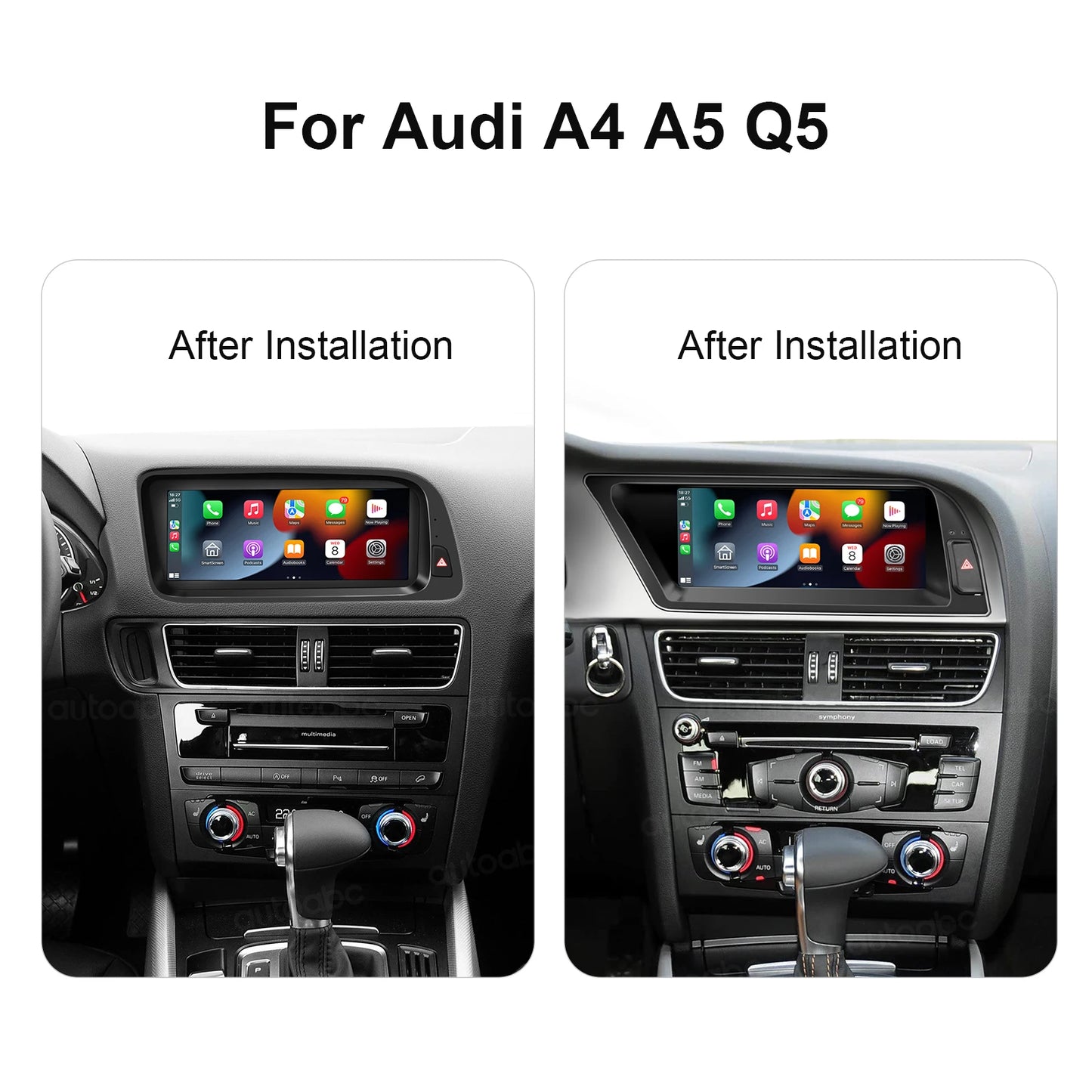 CarPlay Android Auto Interface Adapter For Audi A4 B8 A5 Q5 2009-2016