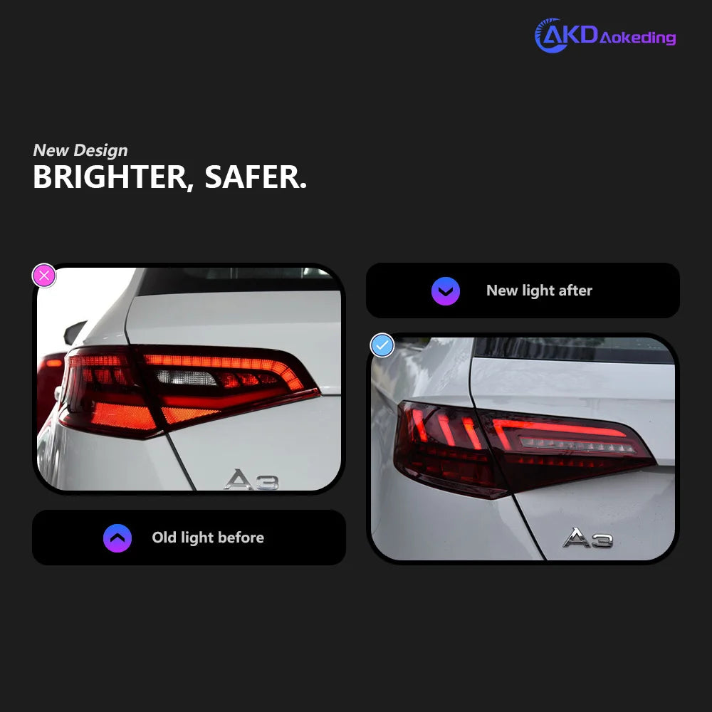 AKD LED Tail Light for Audi A3 2013-2019
