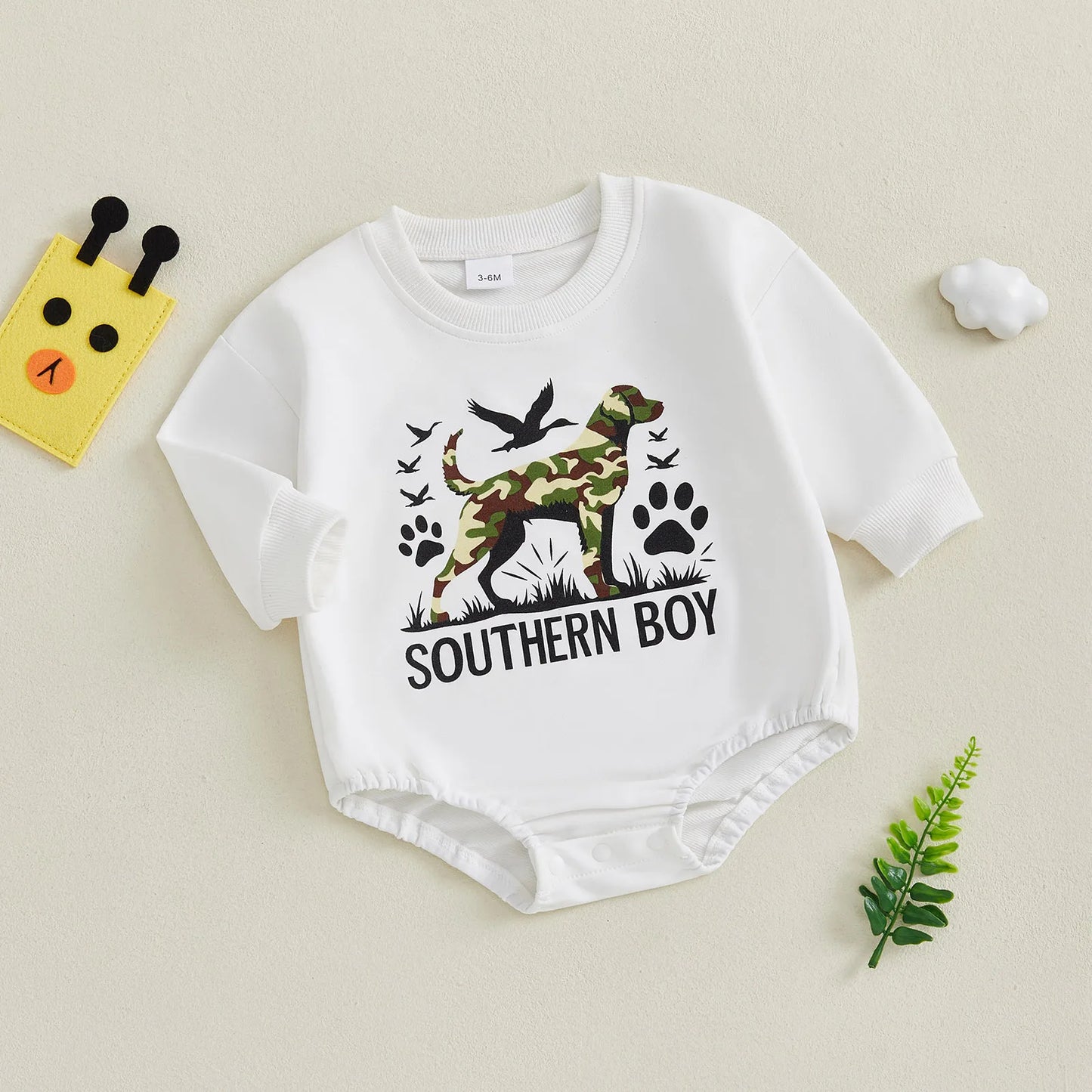 1Pc Southern Boy Onsie 0-18m