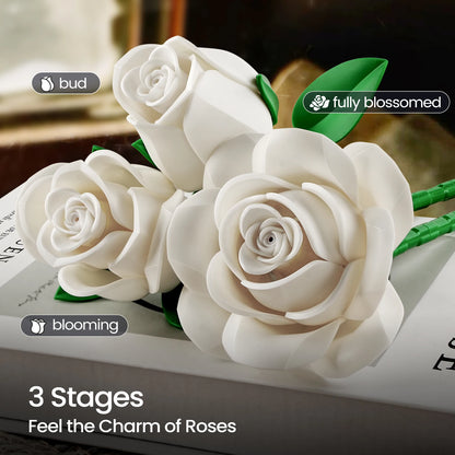 Roses Bouquet Building Set