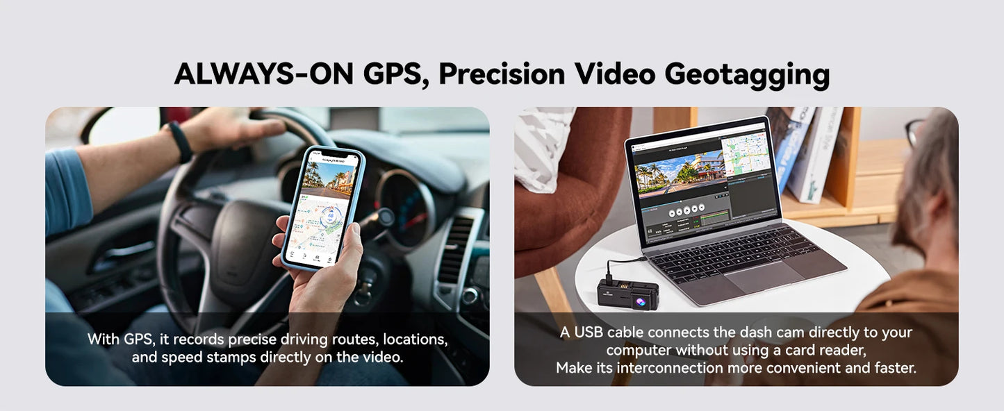 REDTIGER Dash Cam HD 4K