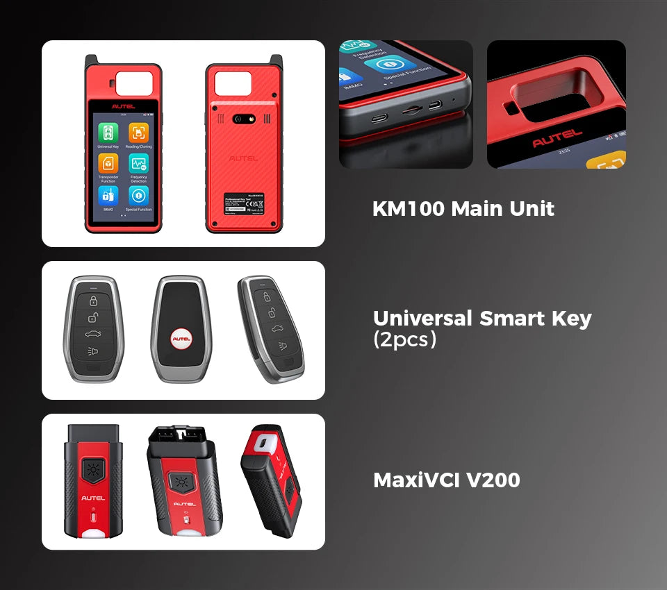 Autel MaxiIM KM100 Key Fob Programmer Immobilizer