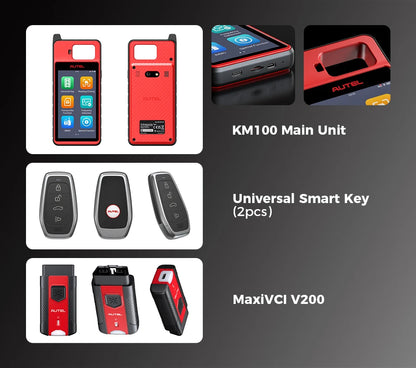 Autel MaxiIM KM100 Key Fob Programmer Immobilizer