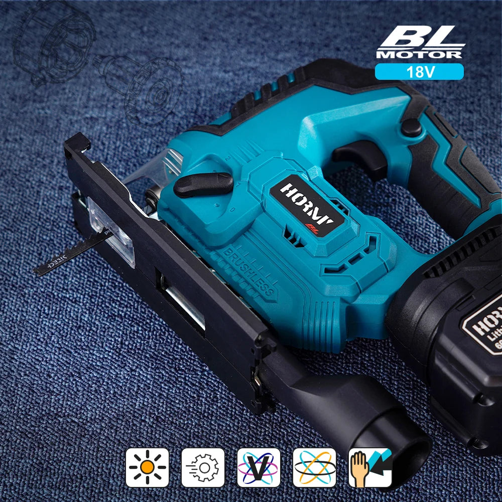 18V Brushless Jigsaw For Makita 18V Battery