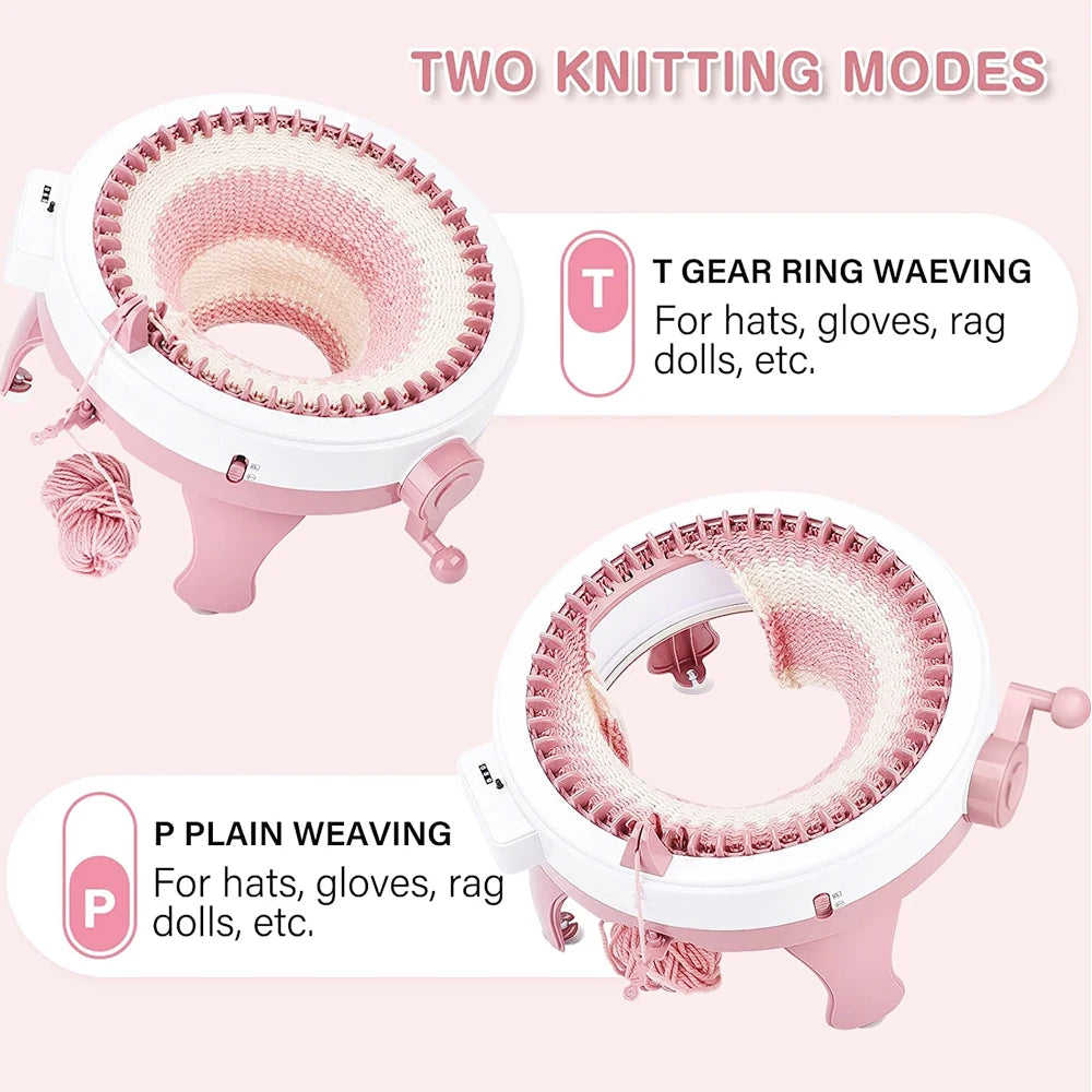 Crochet Machine w/ 48 Needles & Row Counter