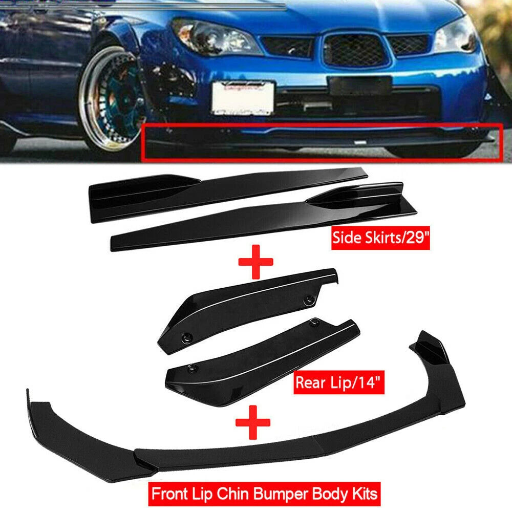 Universal Front Bumper Splitter Lip