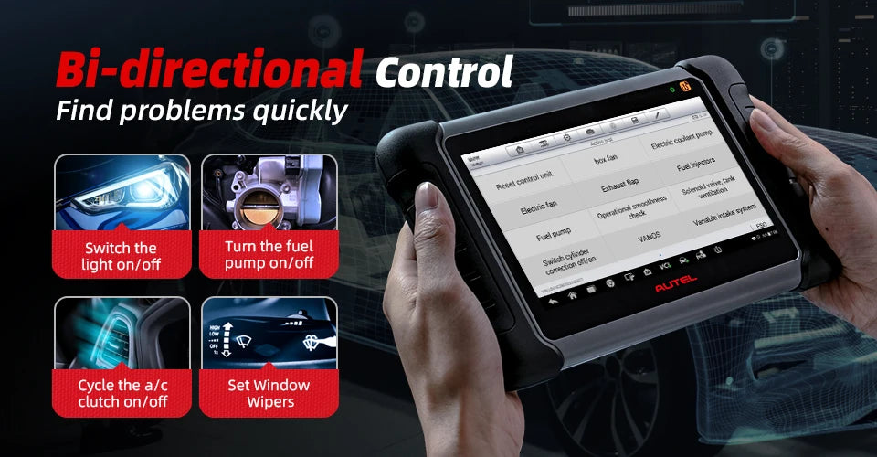 Autel MK808S Automotivo OBD2 Scanner