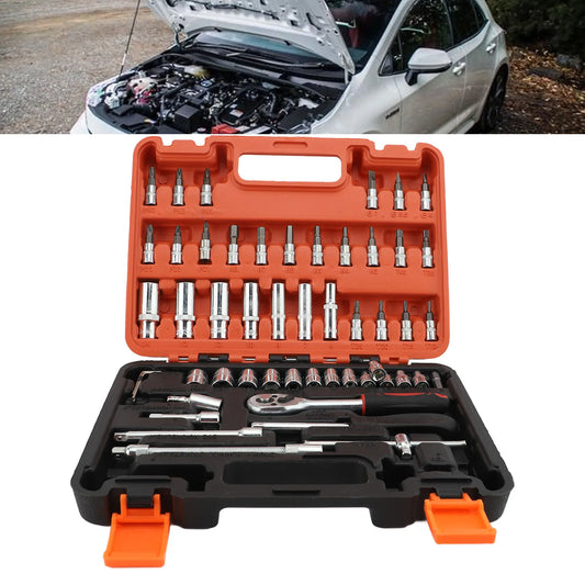53PCS Automotive Socket Wrench Set